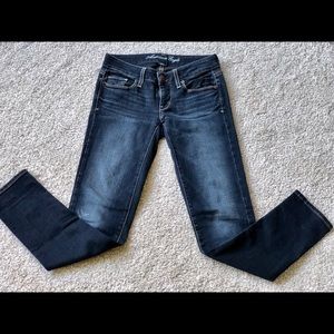 American eagle skinny jeans size 0 short